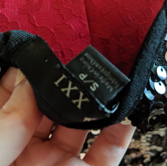 Sequin n tunic /micro mini - Picture 2 of 5